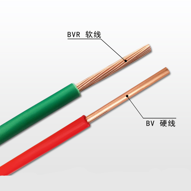 金環(huán)宇電線電纜：BVR、BV、RV電線區(qū)別對(duì)比